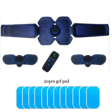 Load image into Gallery viewer, NEW Electronic Muscle Stimulator Abdominal Hip Weight Loss Body Slimming LCD Display Toner USB Abs Fitness Training Home Gym
