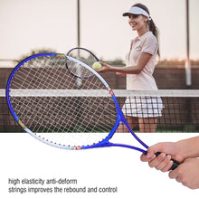 Load image into Gallery viewer, 1pc Professional Tennis Racket Aluminium Alloy Training Racket with Carry Cover Bag for Beginners Tennis practice
