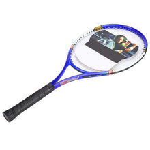 Load image into Gallery viewer, 1pc Professional Tennis Racket Aluminium Alloy Training Racket with Carry Cover Bag for Beginners Tennis practice
