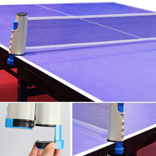 Load image into Gallery viewer, Table Tennis Set Portable Retractable Net Ping Pong Paddle  Outdoor Indoor Sport Game for Beginner and Advanced Player
