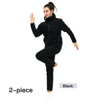 Load image into Gallery viewer, 4 Piece Slimming Sport Sauna Suit Suitable For Yoga Running Weight Lose Womens Fitness Clothing Set
