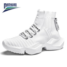 Load image into Gallery viewer, Damyuan Men&#39;s Retro Sock Sneakers 47 High Top  Men Shoes Breathable Men Thick Bottom Casual Shoes
