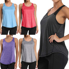 Load image into Gallery viewer, HOT Women Sport Tank Top T-Shirt For Gym Sports Wear Yoga Tank Top Clothes Running Workout
