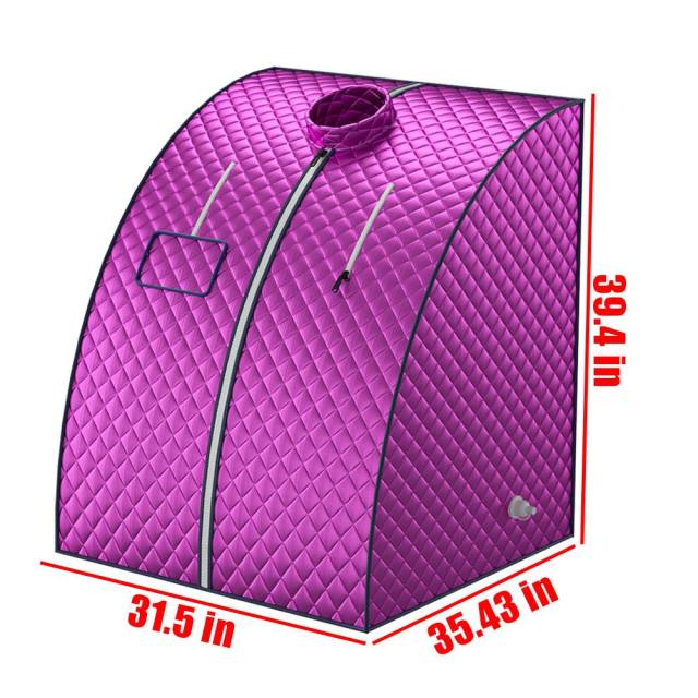 9 Gear Adjustable Folding Sauna Tent Portable Home Sauna kits Lose Weight Detox Machine Health Tools