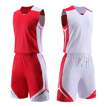 Load image into Gallery viewer, Adults Custom Basketball Reversible Jersey Uniforms Quick Dry Sportswear Youth Basketball shirts For Men

