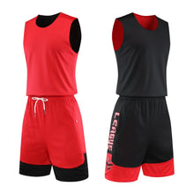Load image into Gallery viewer, Adults Custom Basketball Reversible Jersey Uniforms Quick Dry Sportswear Youth Basketball shirts For Men
