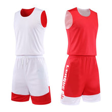 Load image into Gallery viewer, Adults Custom Basketball Reversible Jersey Uniforms Quick Dry Sportswear Youth Basketball shirts For Men
