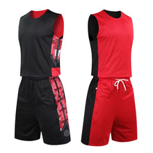 Load image into Gallery viewer, Adults Custom Basketball Reversible Jersey Uniforms Quick Dry Sportswear Youth Basketball shirts For Men

