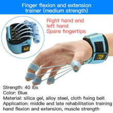 Load image into Gallery viewer, Finger Gripper Strength Trainer 20-60lbs Exercise Resistance Band fitness Gym Sport Finger Trainer Equipment
