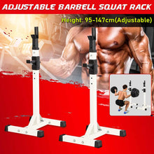 Load image into Gallery viewer, Multifunctional Support For Bars And Weights  Adjustable Squat rack For leg Muscles Bearing 180KG
