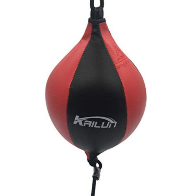 Indoor Inflatable Pear Boxing Bag Training Reaction Speed Balls Muay Thai Boxer Fitness Sports Equipment