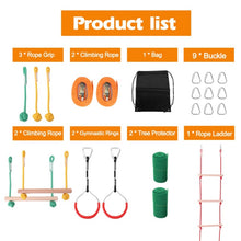 Load image into Gallery viewer, Children Climbing Ninja Rope Obstacle Course Training Equipment Fun Slack Line Outdoor Sports Equipment
