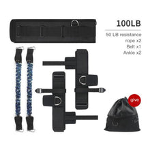 Load image into Gallery viewer, Track and Field Sports Fitness Bounce Trainer Leg Resistance Band Set Leg Arm Exercises Training Equipment
