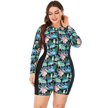 Load image into Gallery viewer, One-piece Swimsuit Plus Size Ladies Beach Tights Surfing Wetsuit Clothing Sportswear Fashion Clothes
