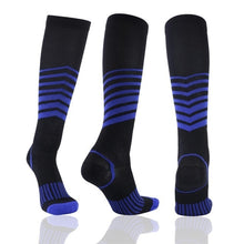 Load image into Gallery viewer, Compression Support Atheletic Socks for Soccer Football Track Sports Magic Compression Elastic Outdoor Sports Socks
