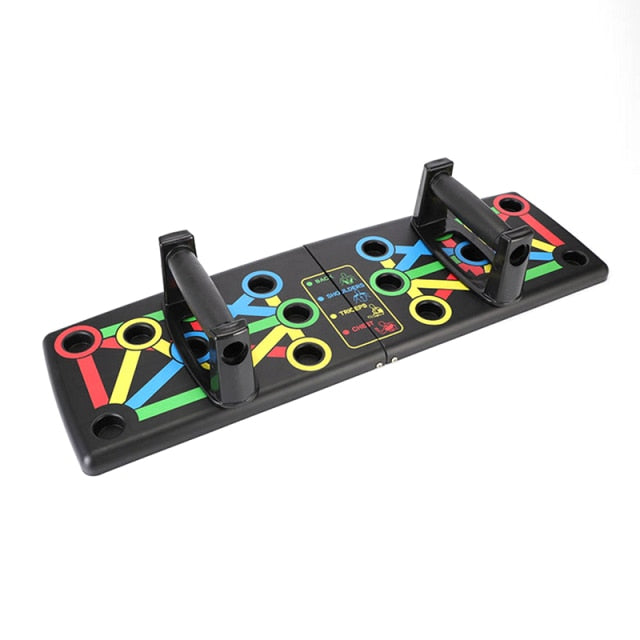 14 In 1 Push-Up Rack Board Training Sport Workout Fitness Gym Variable Push Up Stand For Abdominal Muscle Building Exercise