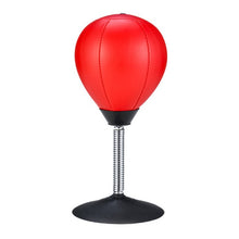 Load image into Gallery viewer, Small Suction Cup Boxing Inflated Desktop Vent Ball Decompression Artifact For Adults And Children boxing and exercise
