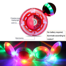 Load image into Gallery viewer, Children Glowing Spinning One Foot Flashing Jumping Rope Ball Colorful Ankle Fitness Sports Swing Ball Toys
