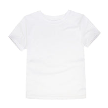 Load image into Gallery viewer, kids T-Shirt for Girls Boys Summer Clothes Cotton Top Short Sleeve Solid Color T Shirt
