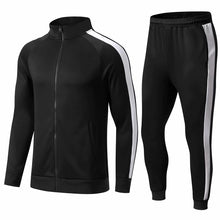 Load image into Gallery viewer, Training Uniforms Tracksuit Soccer Jerseys Sets zipper Running Jackets Adult Men Sports jersey set
