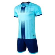 Load image into Gallery viewer, Adult Children Football Jerseys Boys and girls Soccer Clothes Short Sleeve Kids Football Uniforms Soccer Tracksuit Jersey
