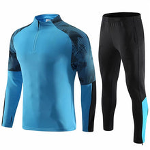 Load image into Gallery viewer, Running Jacket  Football Tracksuit Long sleeve Uniform Kids Adults Soccer Jerseys Sets
