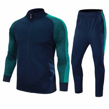 Load image into Gallery viewer, Men Sports training tracksuit Soccer and Football Warm up Sports Jersey

