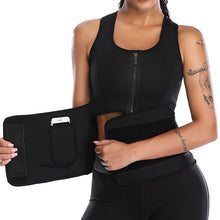 Load image into Gallery viewer, Neoprene Waist Trainer Corset Sweat Vest Weight Loss Workout Tank Tops Women Compression Tummy Control Shapewear

