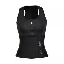 Load image into Gallery viewer, Neoprene Waist Trainer Corset Sweat Vest Weight Loss Workout Tank Tops Women Compression Tummy Control Shapewear
