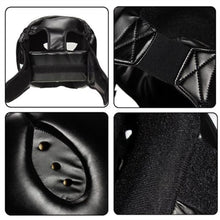 Load image into Gallery viewer, Helmet Professional Head Gear Kick Boxing Face Protectors Headgear Sparring Wrestling Helmet
