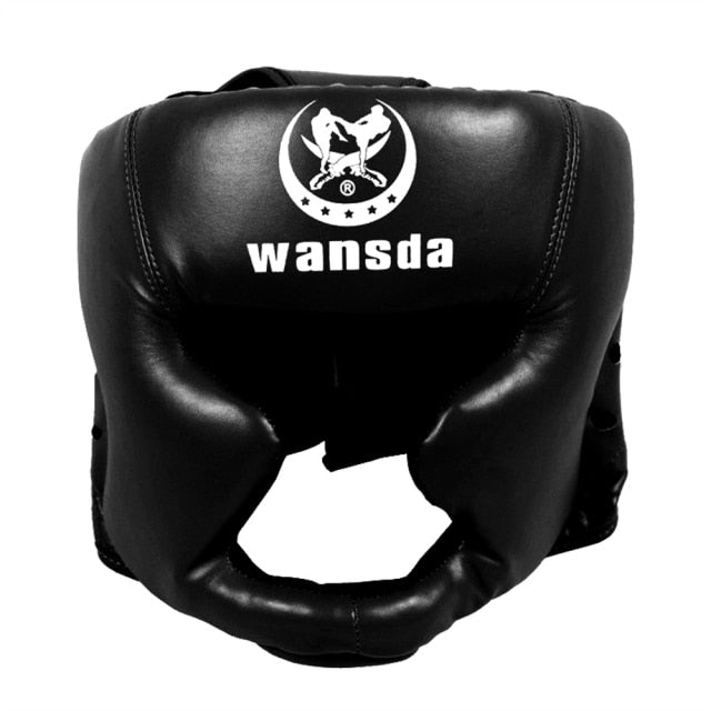 Helmet Professional Head Gear Kick Boxing Face Protectors Headgear Sparring Wrestling Helmet