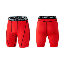 Load image into Gallery viewer, Hot Men Quick Dry Short Leggings Mens Thigh Compression Running Fitness Sport Shorts Male Underwear
