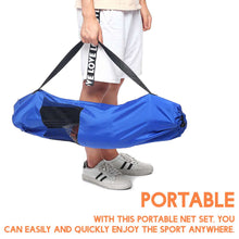 Load image into Gallery viewer, 20FT Portable Badminton Volleyball Net Standard Professional Mesh Tennis Net Outdoor Beach Exercise
