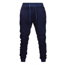 Load image into Gallery viewer, Mens Casual Jogger Fitness Sportswear Tracksuit Bottoms Skinny Trousers Black Gym Sweatpants

