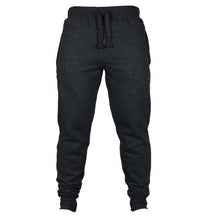 Load image into Gallery viewer, Mens Casual Jogger Fitness Sportswear Tracksuit Bottoms Skinny Trousers Black Gym Sweatpants
