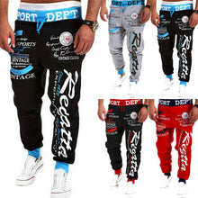 Load image into Gallery viewer, Men Jogger Pants Sportwear Casual Baggy Trousers Sweatpants Hip Hop Streetwear
