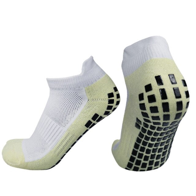 New Football Socks Non-slip Silicone Sole Professional Competition Grip Sport Socks Accessories Men Women