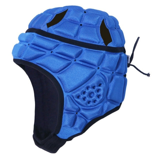 Adult Football Goalkeeper Helmet Soccer Rugger Cap Headguard Goalie Roller Skating Hat Head Protector Accessories