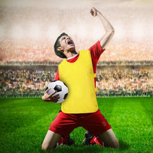 Load image into Gallery viewer, Men Running Vest Summer Mesh Tank Sleeveless Breathable Football Training Team Waistcoat Vests
