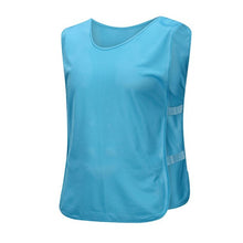 Load image into Gallery viewer, Men Running Vest Summer Mesh Tank Sleeveless Breathable Football Training Team Waistcoat Vests
