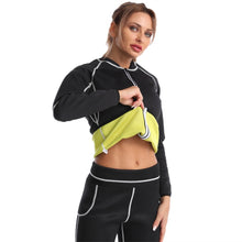 Load image into Gallery viewer, Long Sleeve Neoprene Waist Trimmer Sauna Suit Breathable Abdomen Increase Sweating Burning Fat Weight Loss Fitness Corset New
