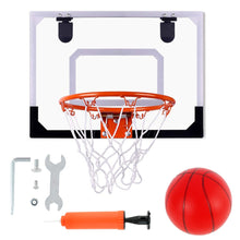 Load image into Gallery viewer, Indoor Home Portable Fun Mini Basketball Hoop Stand Set for Kids Backboard Hanging Shooting Ball Game Sport Toys
