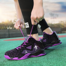Load image into Gallery viewer, 2021 Unisex Basketball Shoes Men High Top Sports Air Cushion Athletic Comfortable Breathable Sneakers
