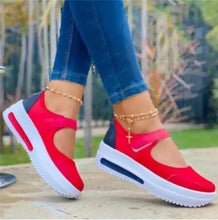 Load image into Gallery viewer, Women Casual Sneakers Solid Color Platform Thick Bottom Zipper Women&#39;s Vulcanized Shoes
