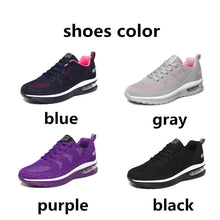 Load image into Gallery viewer, Women Breathable Lady Flat Summer White Sneakers Light Weight Female Mesh Sneaker
