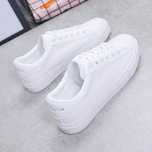 Load image into Gallery viewer, Women Fashion Vulcanize Sneakers Summer Casual Shoes for Women leather Platform Shoes
