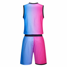 Load image into Gallery viewer, Men Universal Basketball Jersey Sets Women Teen Blank Sport Clothes Breathable Basketball Uniforms  Boy Girl Training Suit
