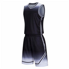 Load image into Gallery viewer, Men Universal Basketball Jersey Sets Women Teen Blank Sport Clothes Breathable Basketball Uniforms  Boy Girl Training Suit
