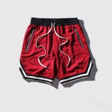 Load image into Gallery viewer, New men&#39;s shorts  spring and summer Korean version leisure hip hop fitness basketball sports lace u
