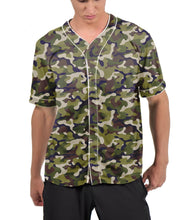 Load image into Gallery viewer, Harajuku Solid Color Baseball Jersey Men Single Breasted Summer Short Sleeve Tee Shirts Teen Clothes
